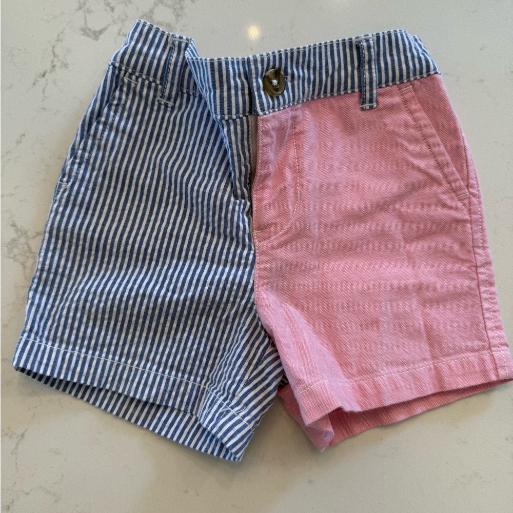 Striped Blue and Pink baby boy’s Shorts